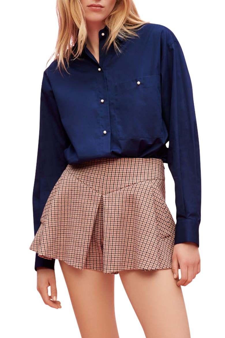 Cipuno Button-Up Shirt, Main, color, NAVY
