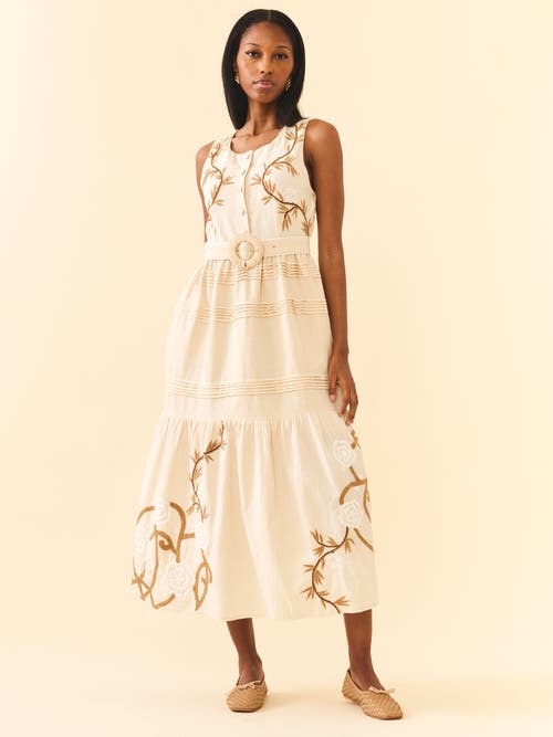Eddy Sophia Dress In Beige