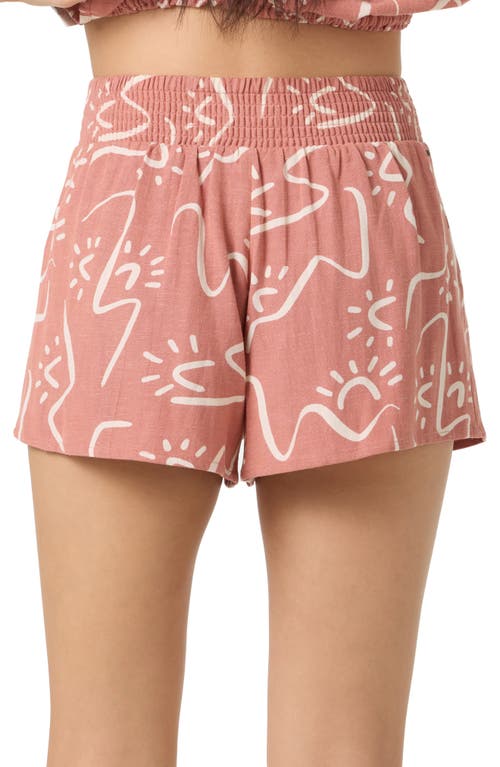 O'neill Jonie Tide Wave Shorts In Pink
