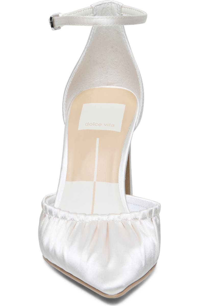 Dolce Vita Kylo Ankle Strap Pump, Alternate, color, Ivory Satin