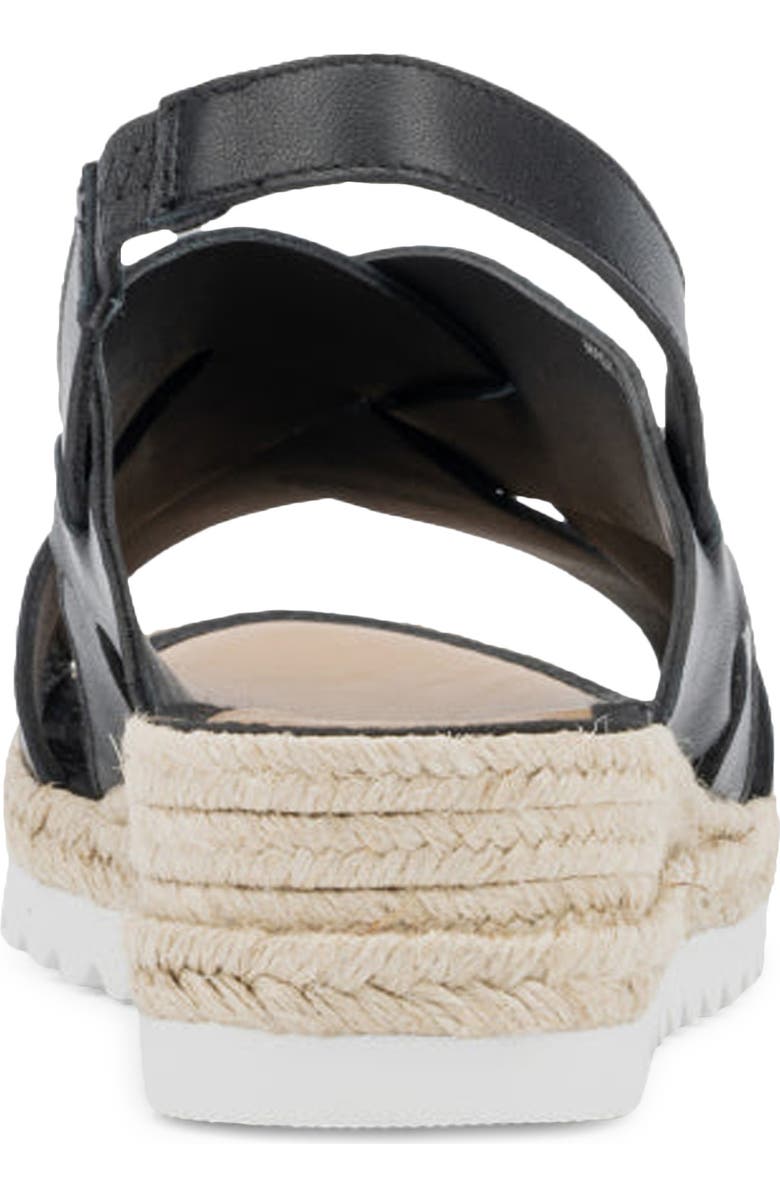 Aquatalia Amaya Water Repellent Slingback Espadrille Wedge Sandal, Alternate, color,