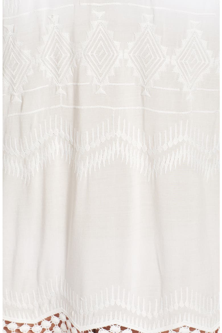 Cover-Up Tunic, Alternate, color, WHITE
