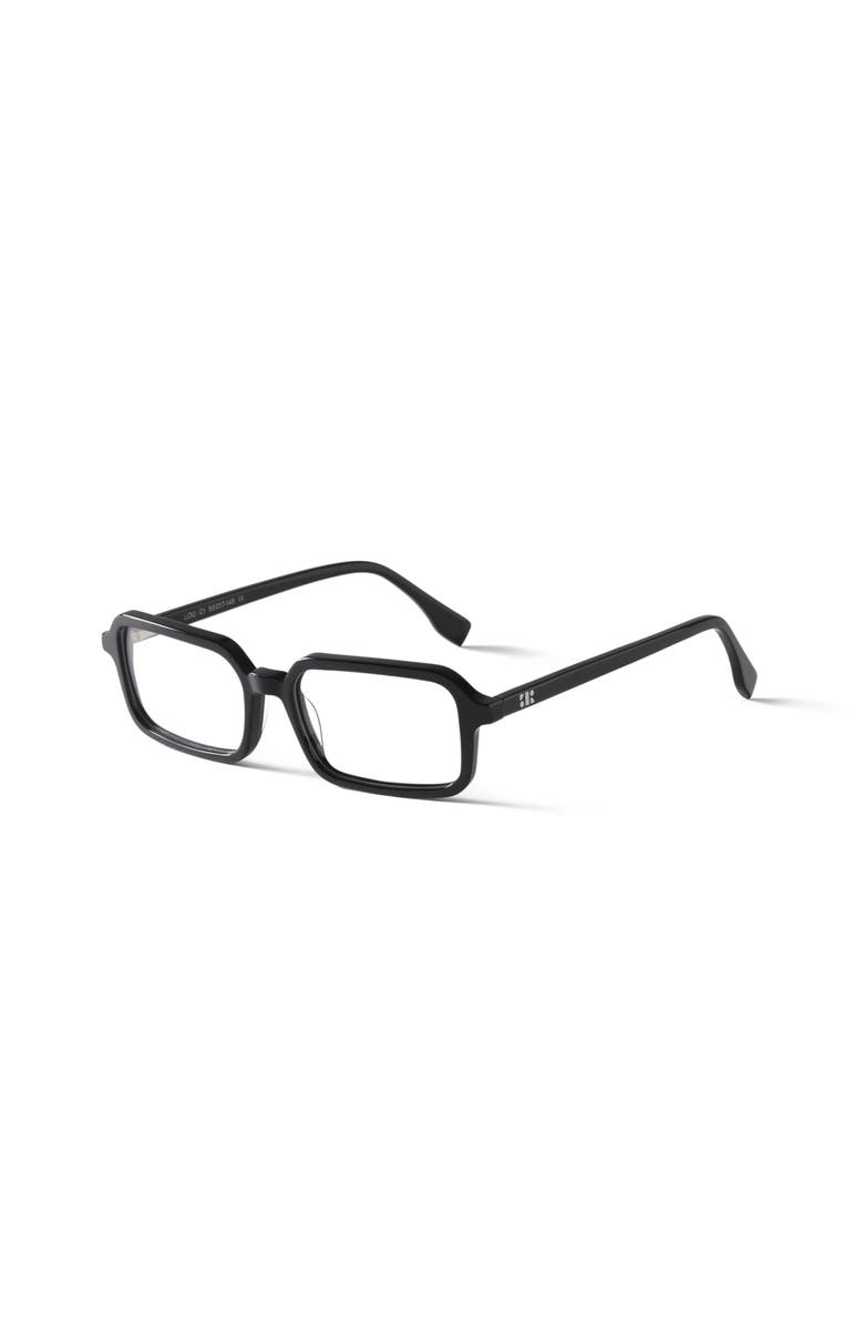 French Kiwis Eyewear Lou Blue Light Glasses, Alternate, color, Black