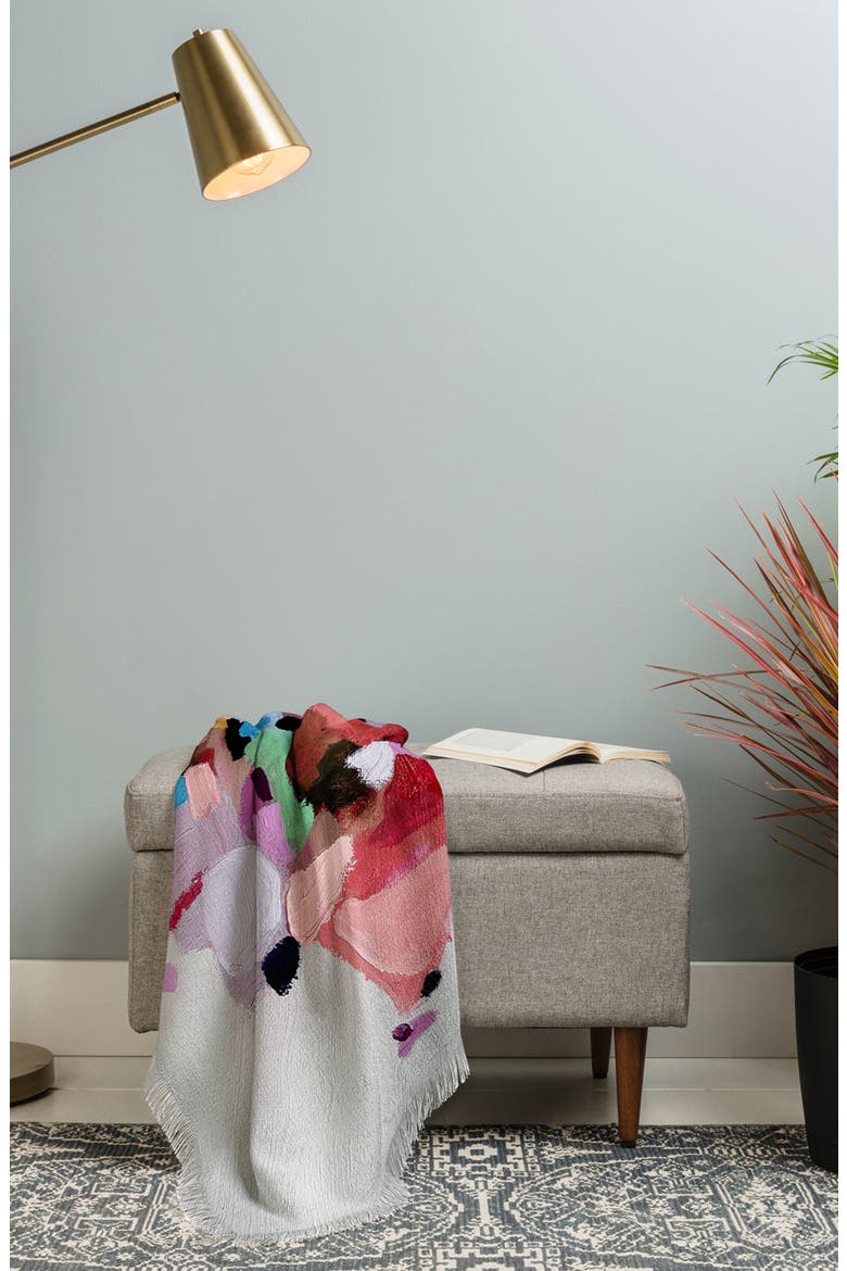 Laura Fedorowicz Where You Are Throw, Alternate, color, MULTI