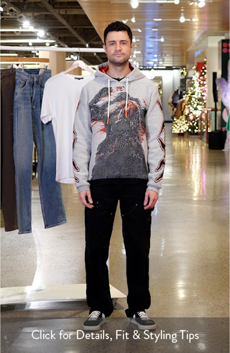 Dead Soldier Graphic Hoodie, sales video thumbnail