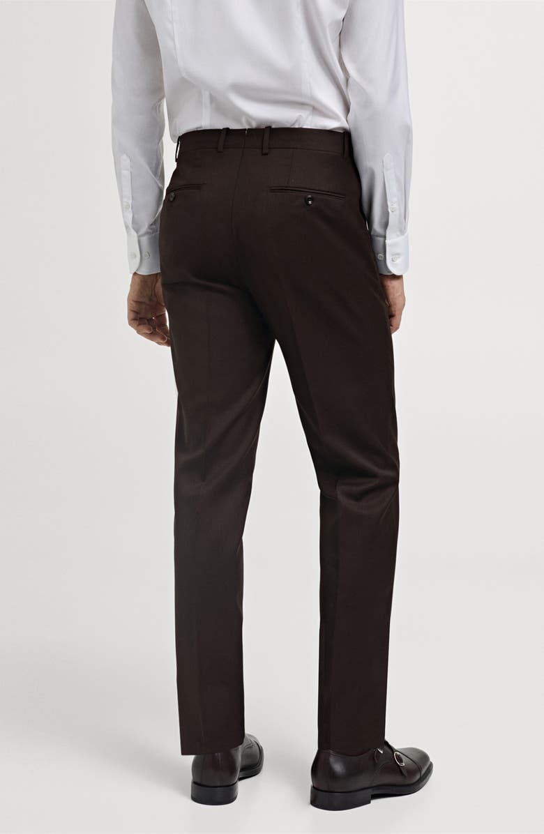 MANGO Slim Fit Virgin Wool Suit Pants, Alternate, color, 