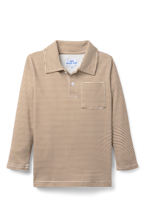 Reid Long Sleeve Polo