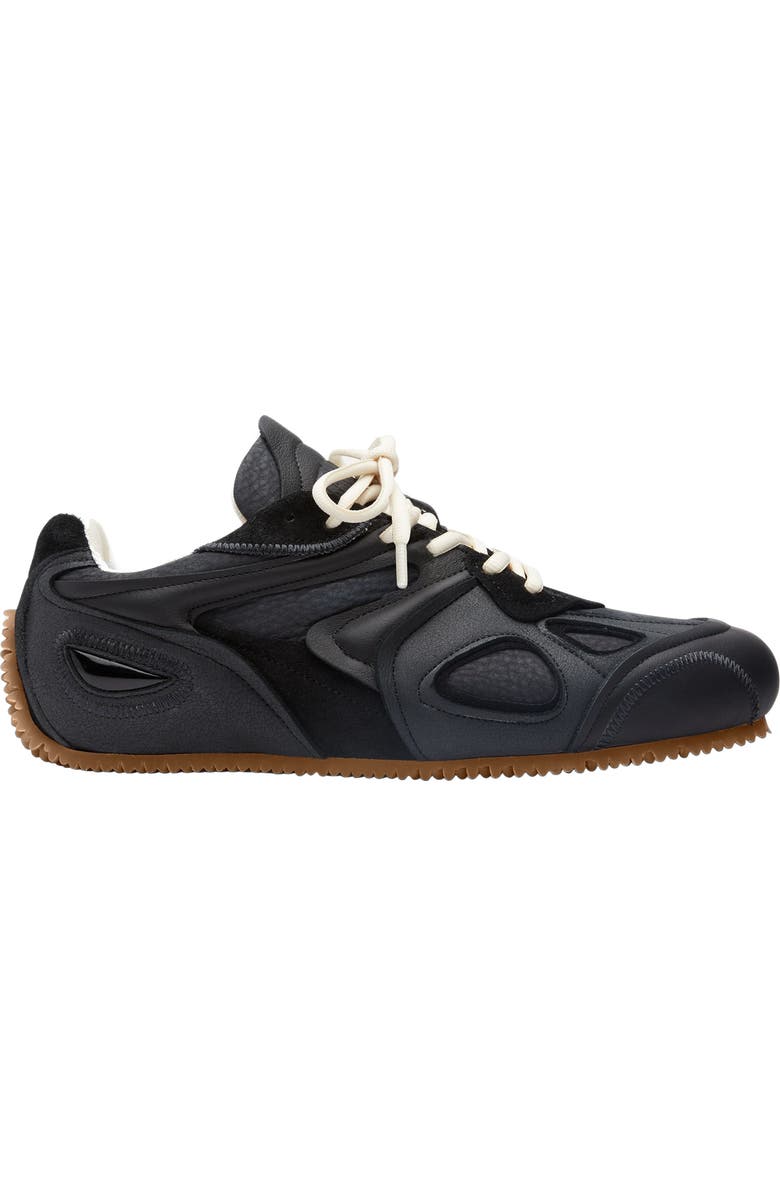 Axel Arigato Slow Leather Runner, Alternate, color, Black/Gum