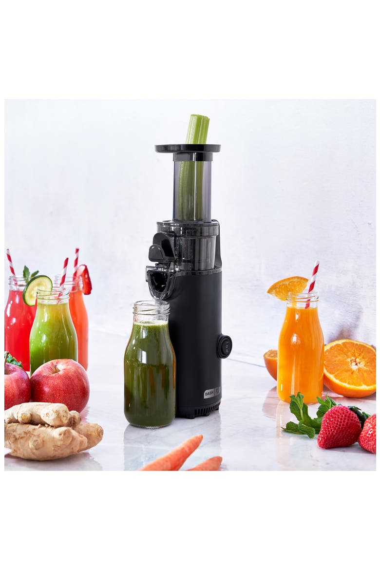 Compact Cold Press Power Juicer, Alternate, color, BLACK