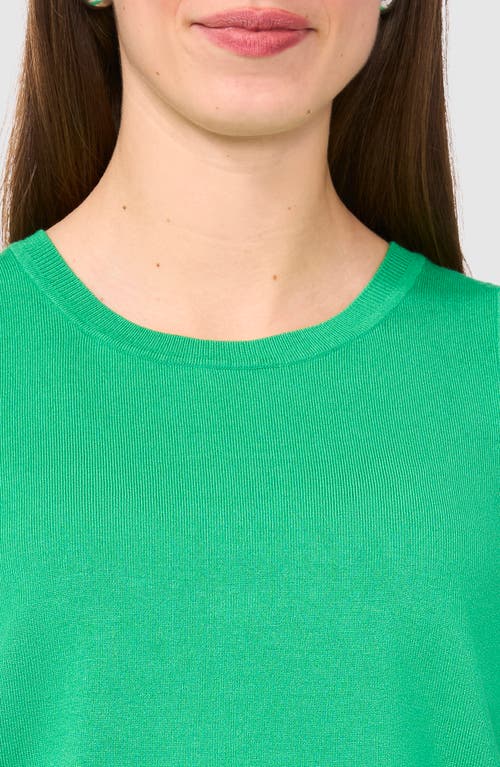 Halogenr Halogen(r) Crewneck Sweater Tank In Vivid Green