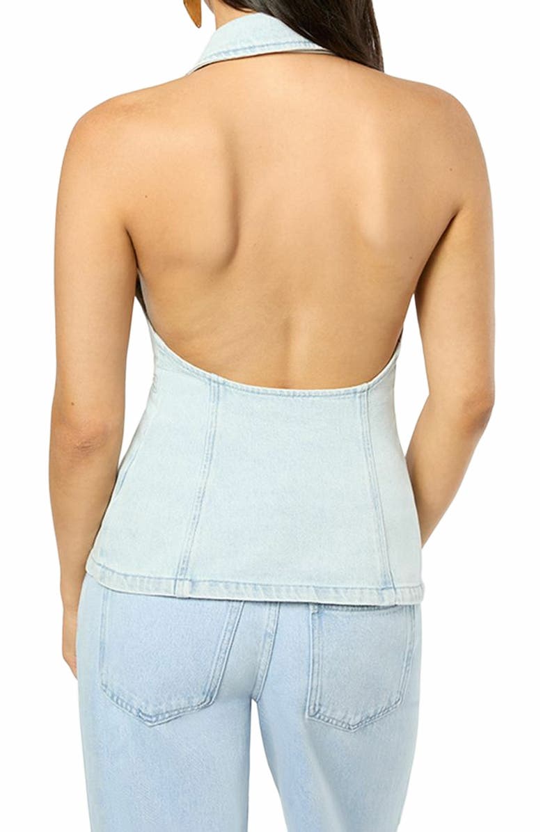 WeWoreWhat Denim Vest, Alternate, color, 