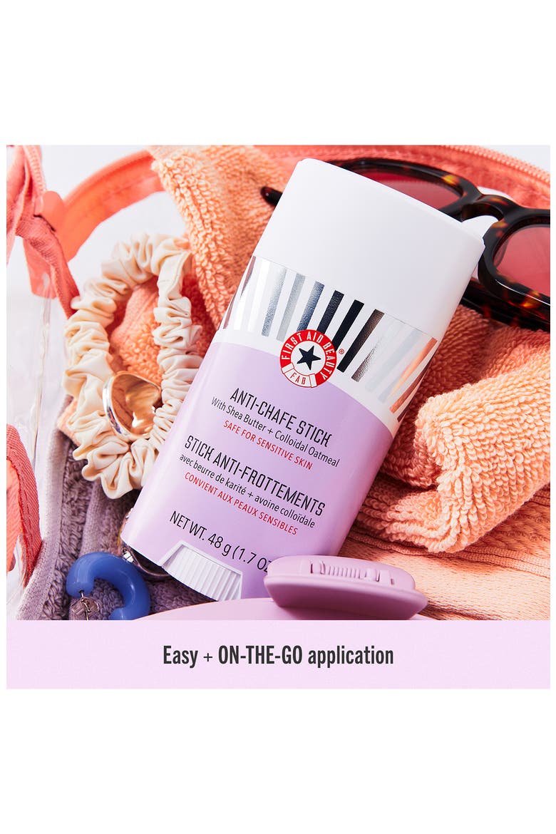 Anti-Chafe Stick with Shea Butter + Colloidal Oatmeal, Alternate, color, NO COLOR