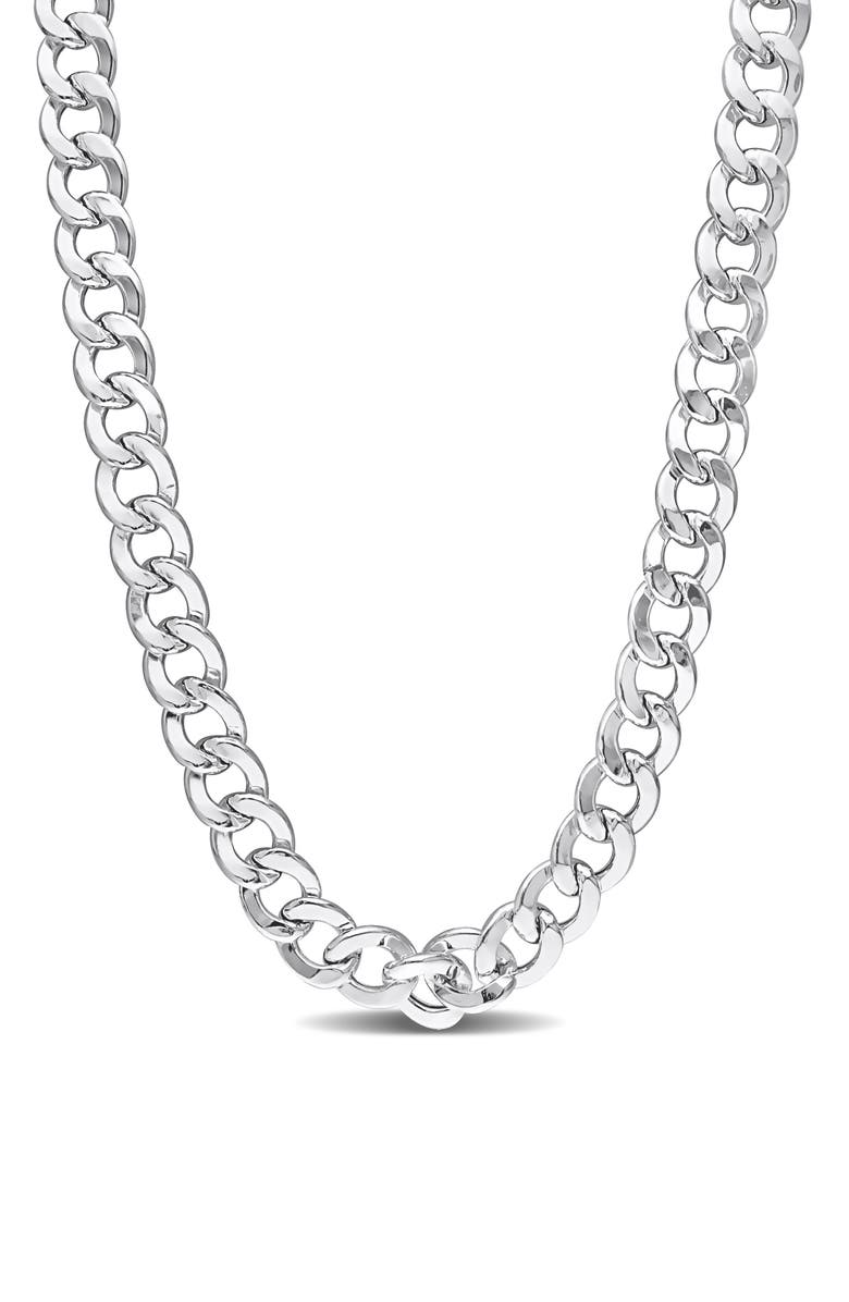 DELMAR Men's Curb Link Chain Necklace, Main, color, 