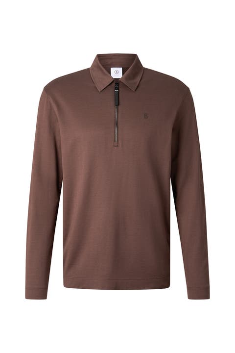 Bailey Polo Long-sleeved Top