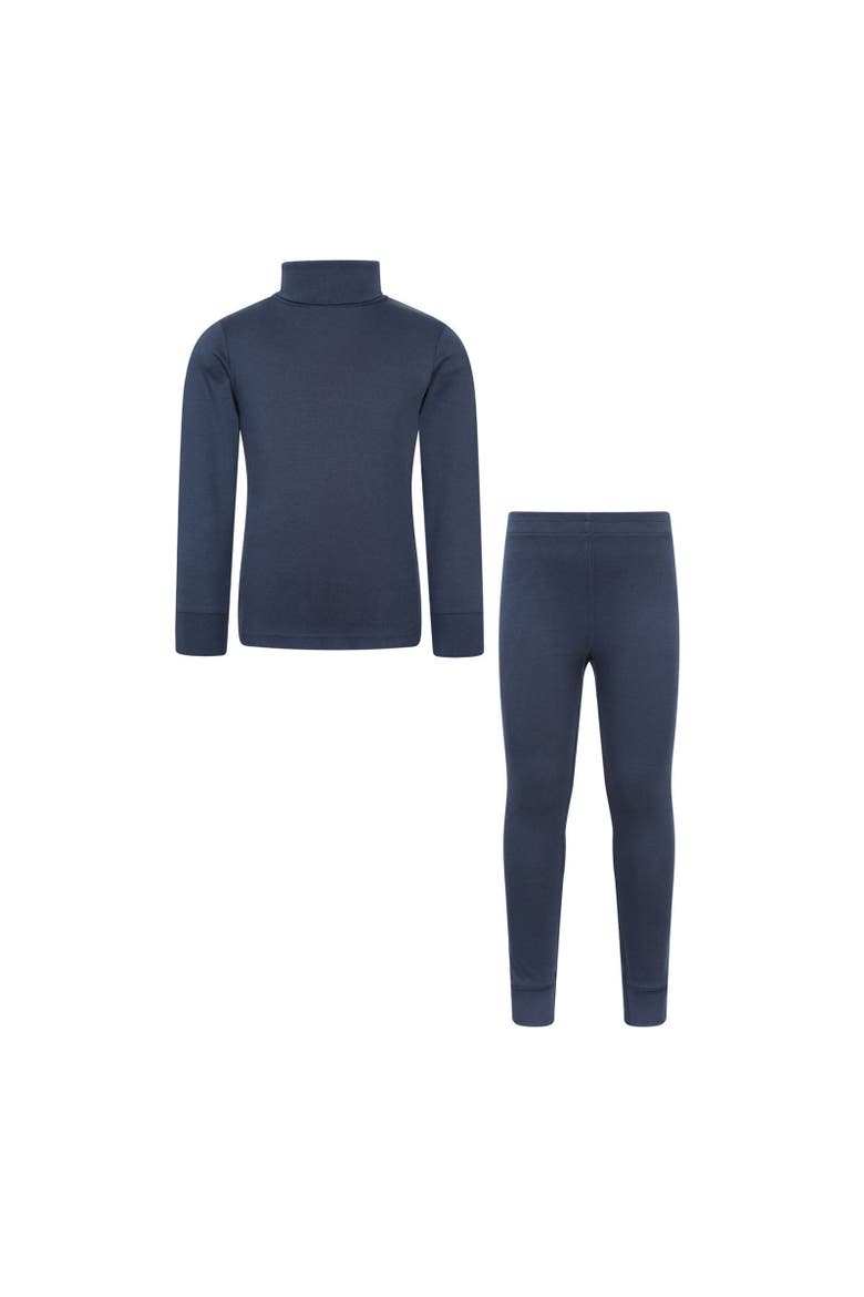 Childrens/Kids Meribel Base Layer Set, Main, color, Navy