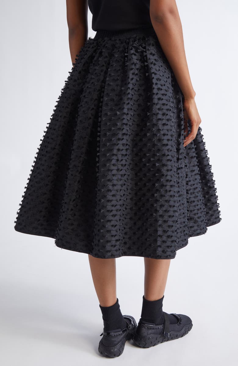 Cecilie Bahnsen Mala Fiamma Fil Coupé Skirt, Alternate, color,