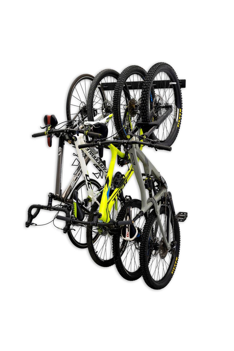 Blackstone Bike Storage Rack | 4 Bikes | Black, Main, color, Black