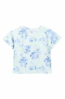Splendid Kids' Indigo Bloom Top