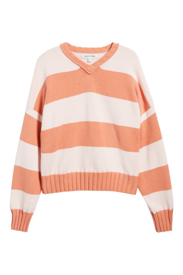 The Reva Stripe Sweater, Alternate, color, GELATO STRIPE