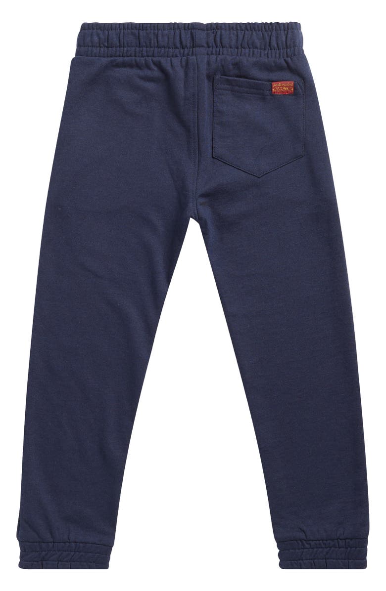 7 For All Mankind Kids' Zip Hoodie & Sweatpants Set, Alternate, color, Dark Denim