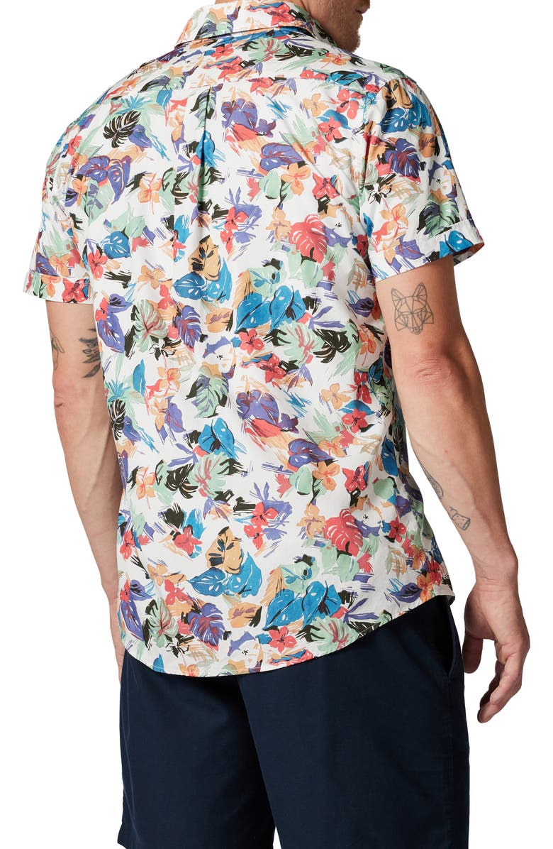 Rodd & Gunn Upper Charlton Floral Short Sleeve Button-Up Shirt, Alternate, color, 