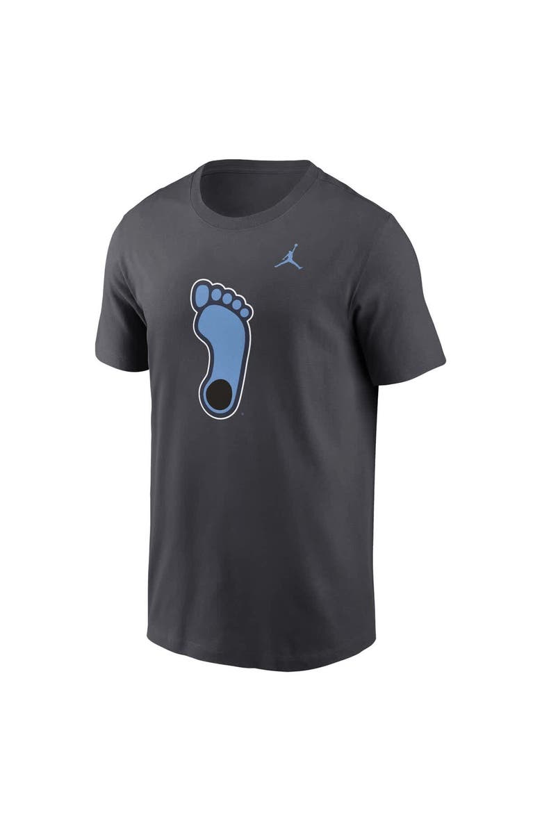 Jordan Brand Men's Jordan Brand Anthracite North Carolina Tar Heels Primetime Alternate Logo T-Shirt, Alternate, color, Anthracite