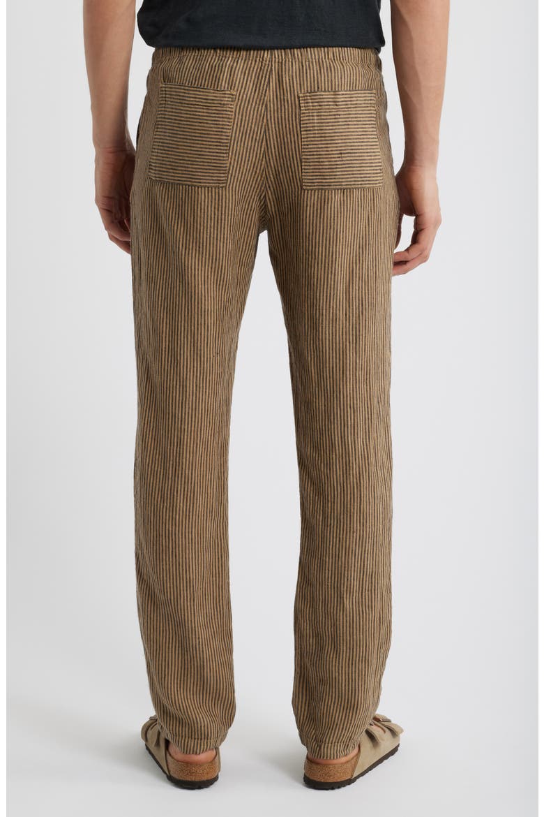 Bo Linen Drawstring Pants, Alternate, color, OVERDYE CHAI