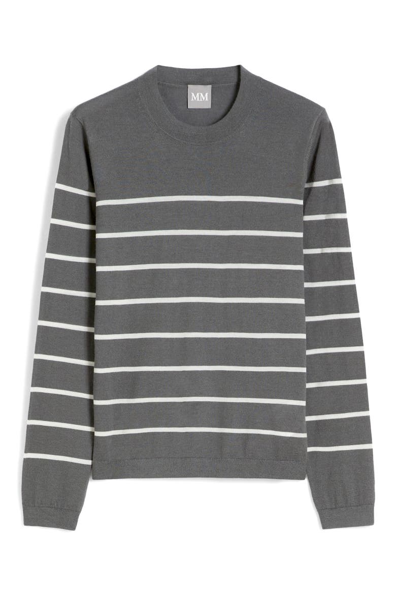 Pensile Crewneck Wool & Cashmere Sweater, Alternate, color, DARK GREY