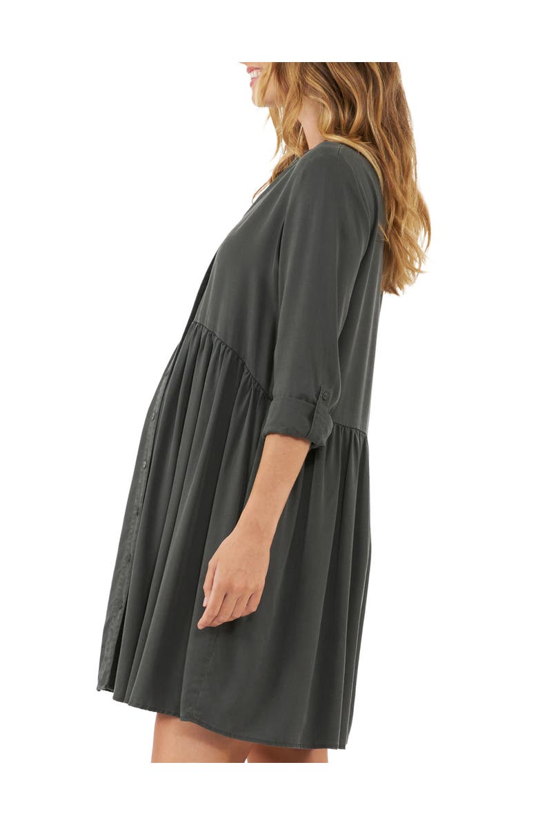 Ripe Maternity Demi Tencel Dress, Alternate, color, Olive