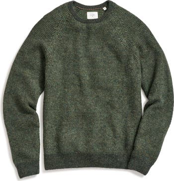 H BEAUTY&YOUTH] WOOL ALPACA CREW KNIT