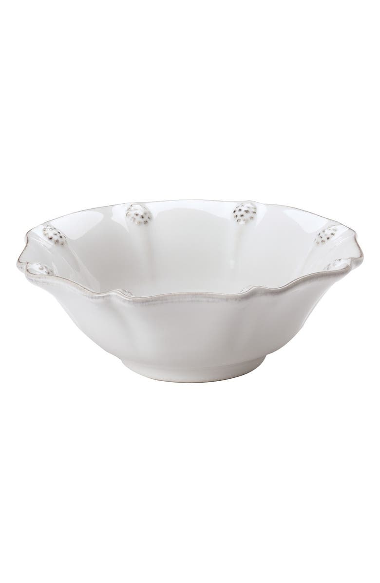 Juliska 'Berry and Thread' Scalloped Bowl, Main, color, Whitewash