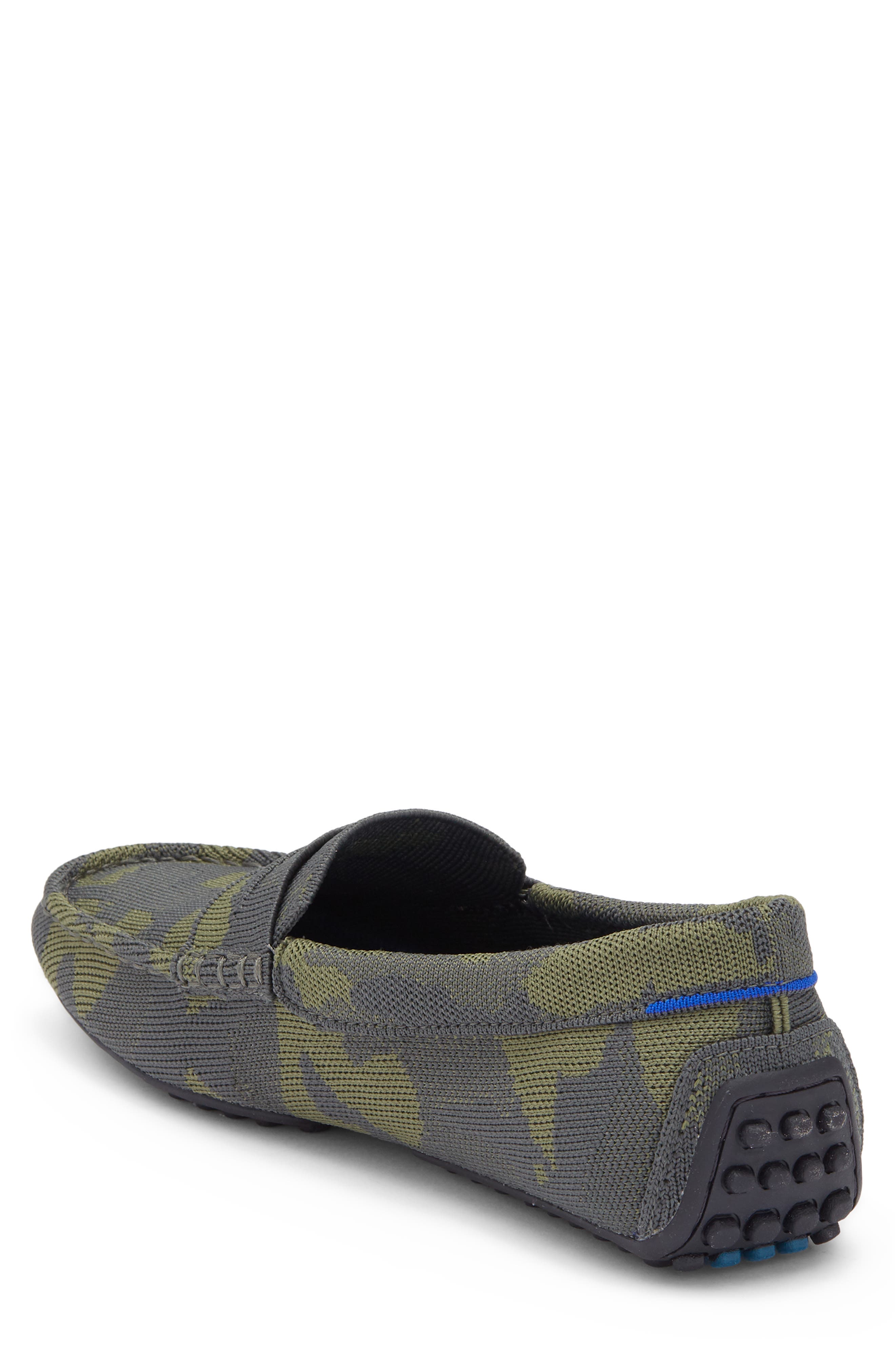 The Driving Loafer, Alternate, color, FOREST CAMO