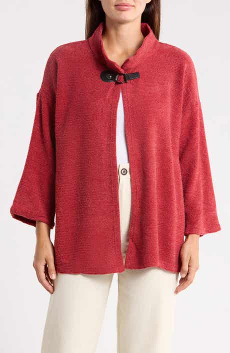 Toggle Front Cardigan Sweater