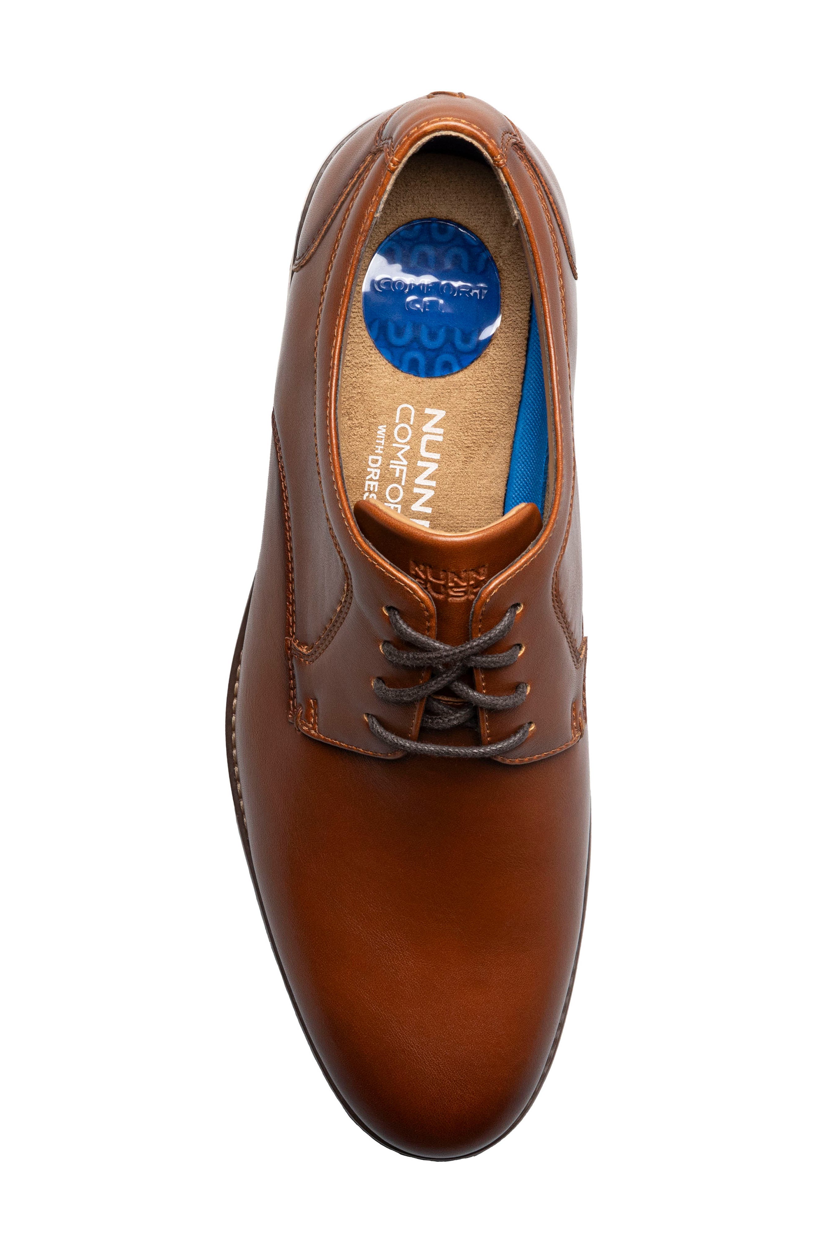 Wedgewood Plain Toe Derby - Wide Width Available, Alternate, color, COGNAC