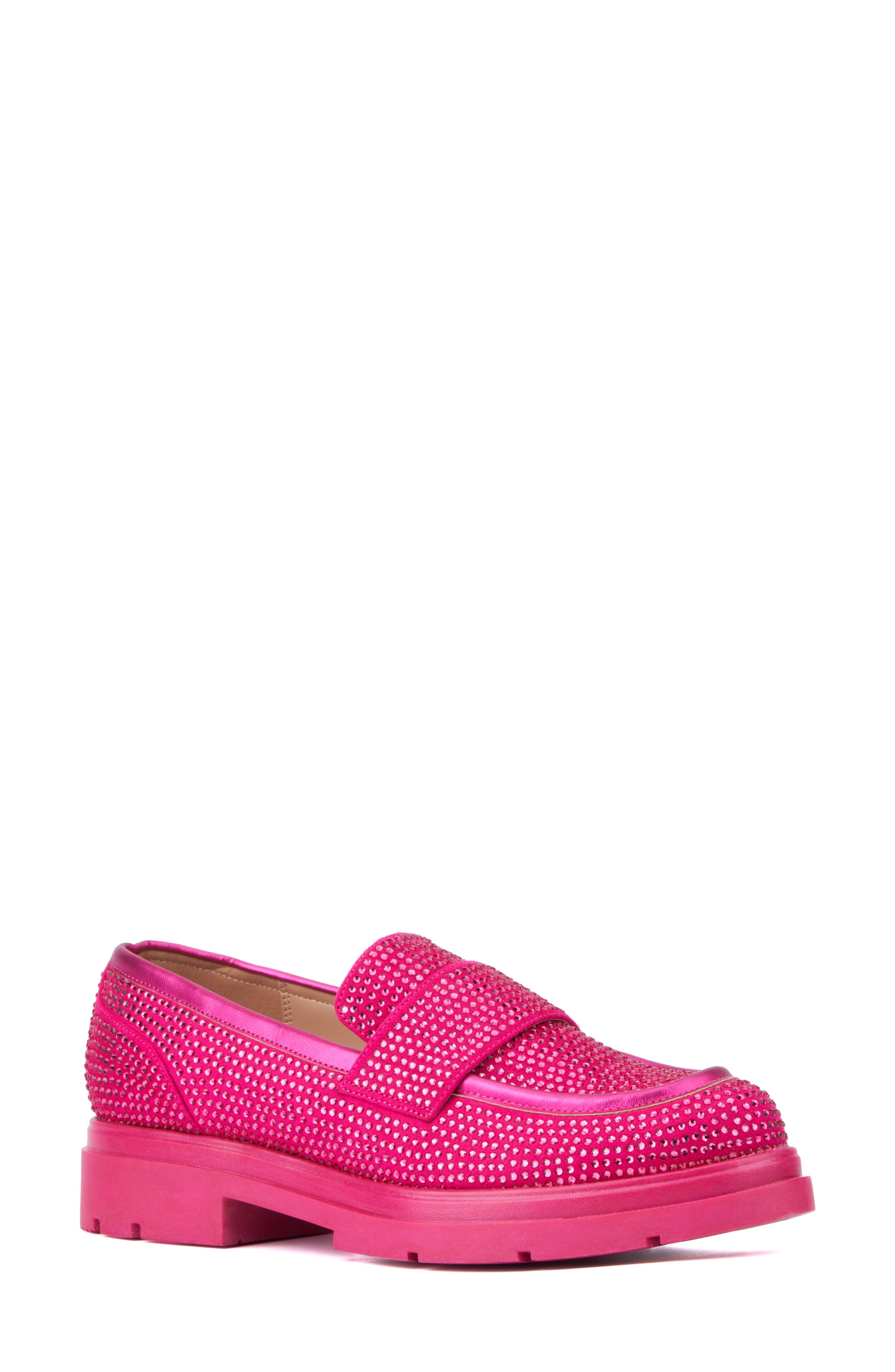 NEW YORK AND COMPANY Abigail Rhinestone Loafer