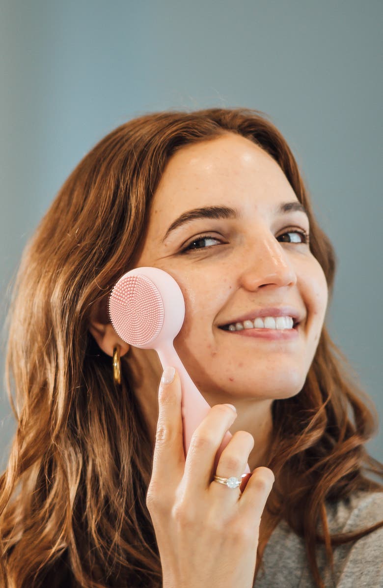 PMD Pro Clean Rose Quartz Facial Cleansing Device, Alternate, color, Rose Quartz