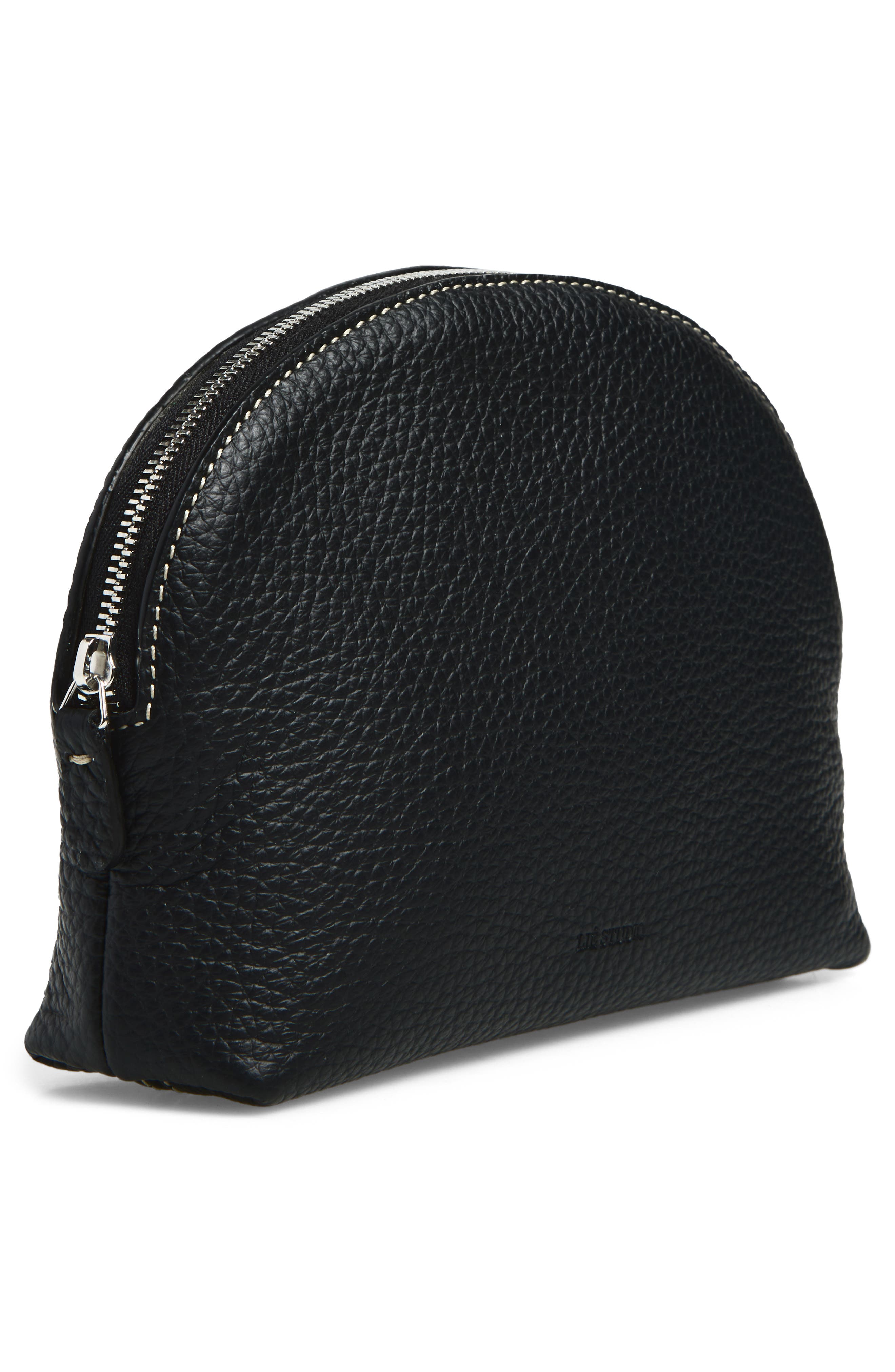 Lié Studio The Nancy Pouch, Alternate, color, Black Grosgrain