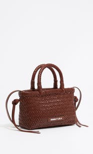 Bimba y Lola Plaited Leather Mini Bag
