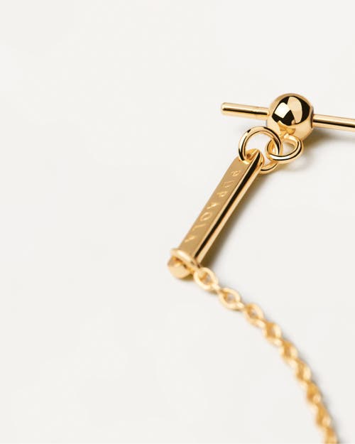 Pdpaola Charms Chain Necklace In Gold