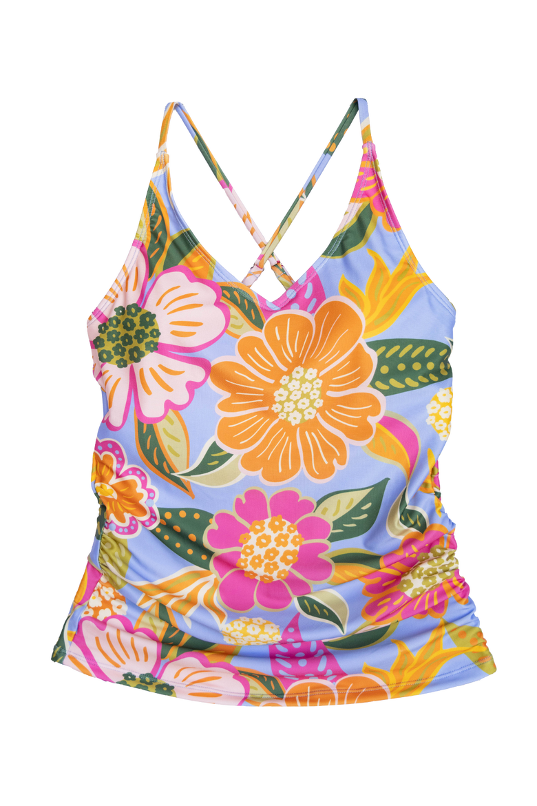 V-Neck Tankini, Alternate, color, Mona