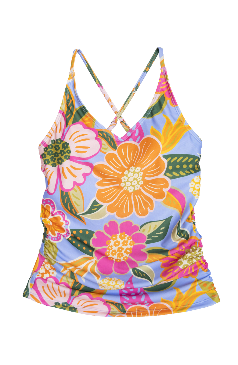 Nani V-Neck Tankini, Alternate, color, Mona