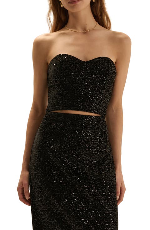 The Out of Your League Sequin Bustier