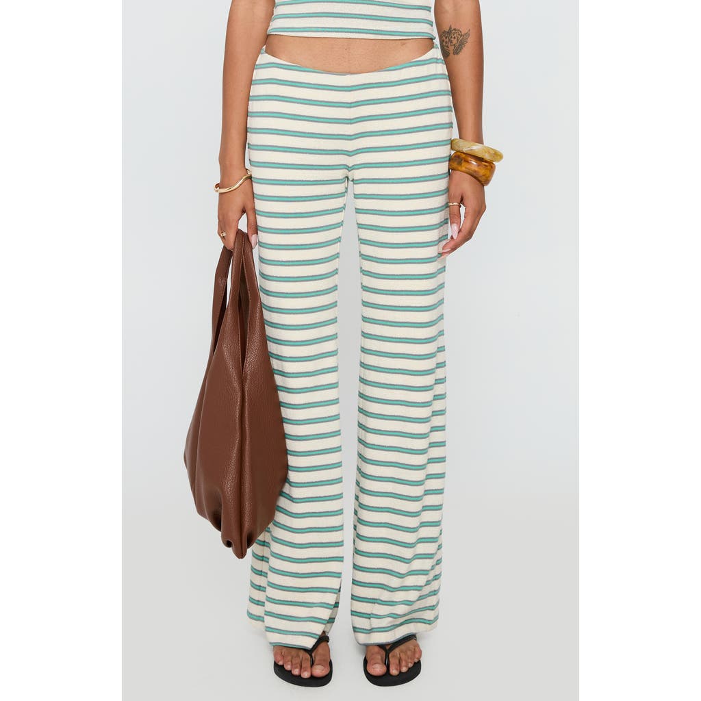 Princess Polly Anora Stripe Halter Top & Pants Set In Multi
