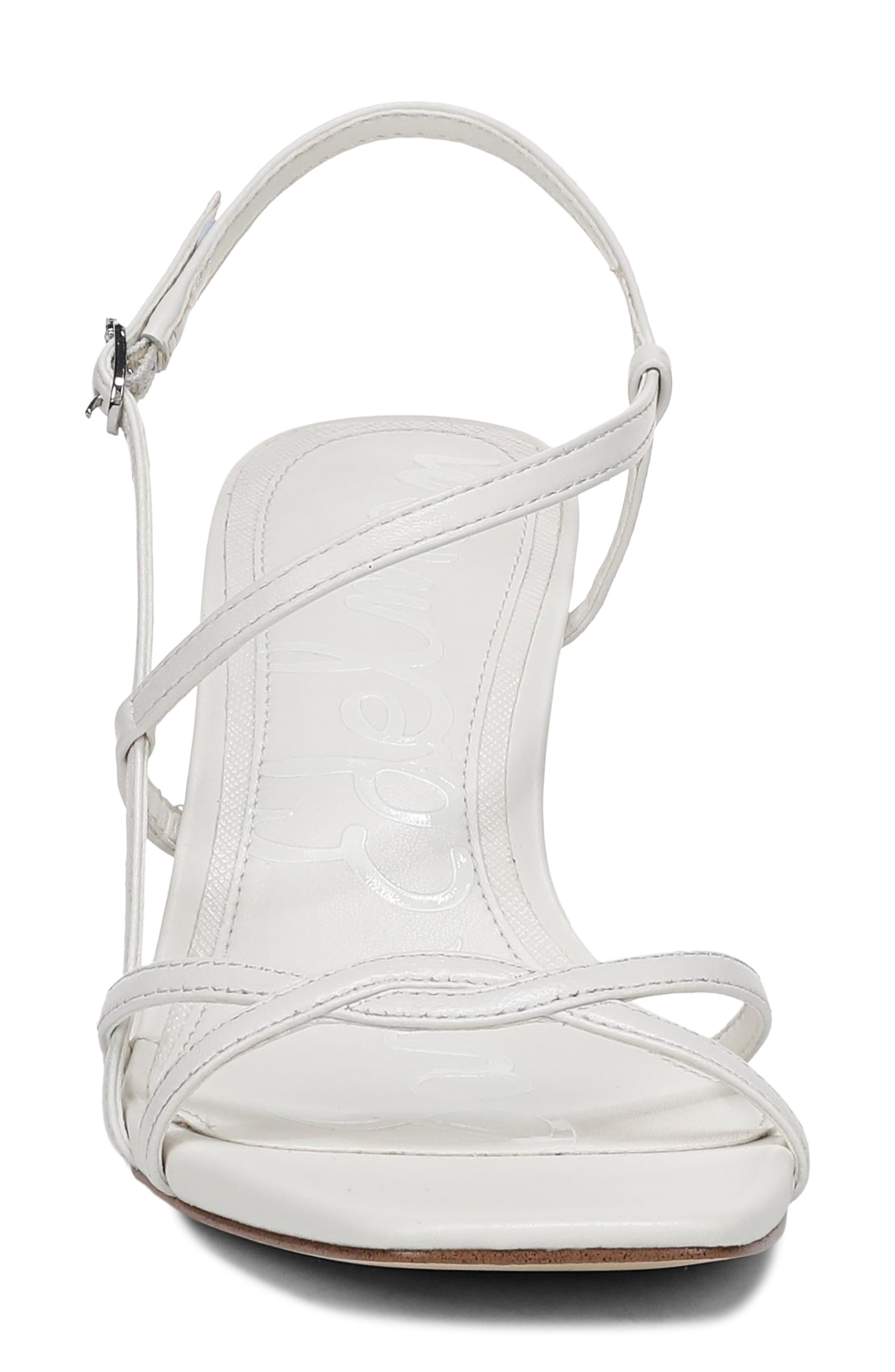 Elissa Slingback Sandal, Alternate, color, BRIGHT WHITE
