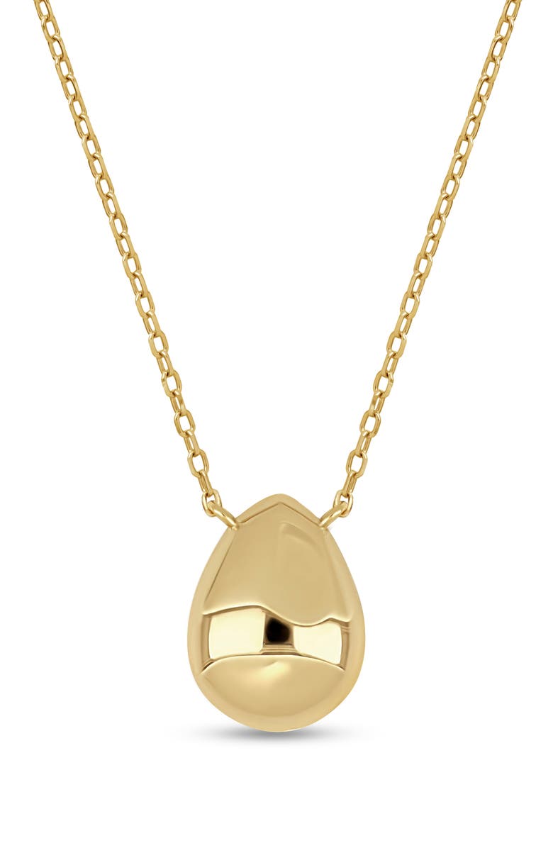 Bony Levy 14K Yellow Gold Teardrop Pendant Necklace, Alternate, color, Gold