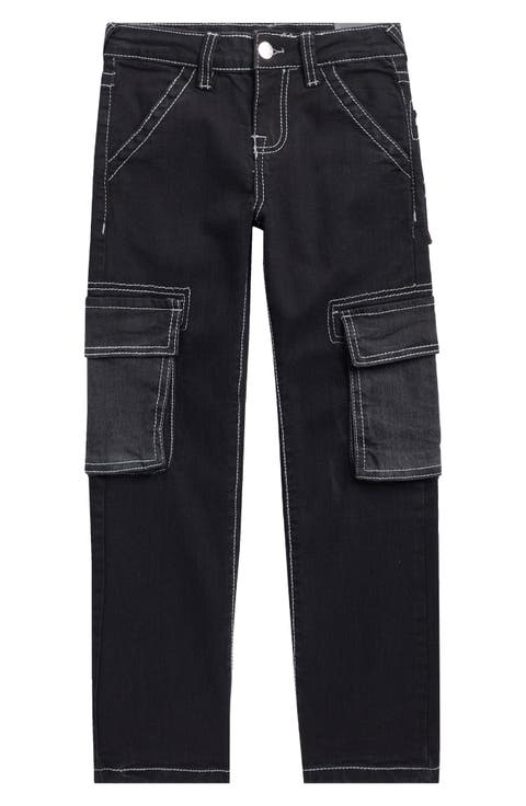 Kids' Cargo Pocket Jeans (Big Kid)