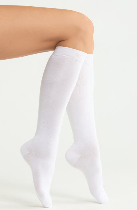 Assorted 2-Pack Everyday Flat Knit Knee High Socks