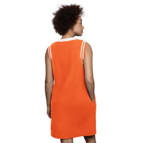 Starter Orange Baltimore Orioles Fast Track Sneaker V-neck Dress
