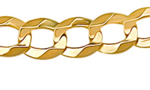 Queen Jewels 14k Gold 7" Miami Curb Chain Bracelet In Gold