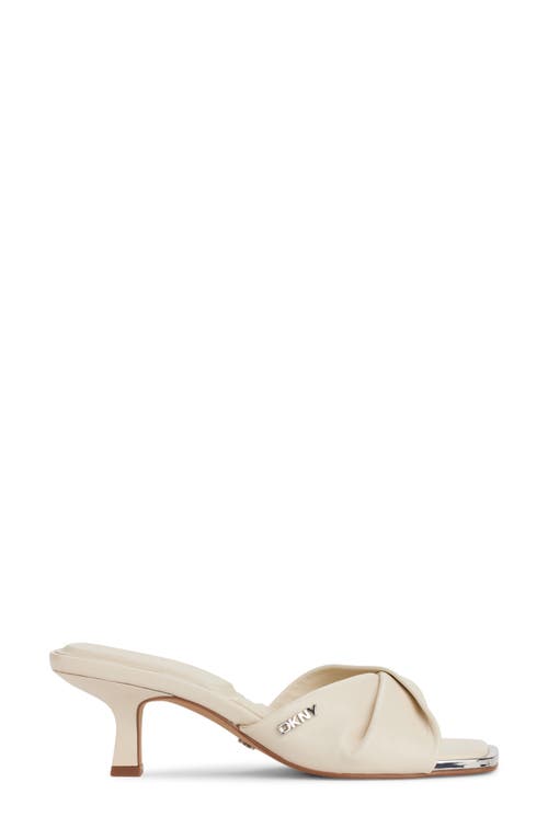 Dkny Twist Strap Kitten Heel Sandal
